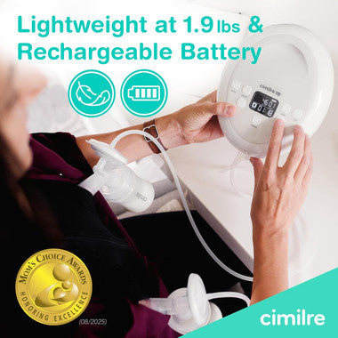 Cimilre S6+ Double Electric Breast Pump – Adjustable & Rechargeable