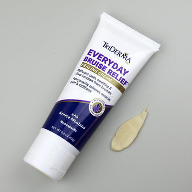TriDerma Everyday Bruise Relief Healing Cream tube 2.2 oz Multiple packs