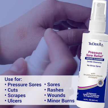 Triderma  Pressure Sore Relief Wound Cleanser