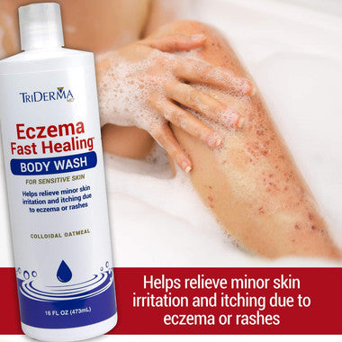 TriDerma Eczema Fast Healing Moisturizing Body Wash – 16 oz
