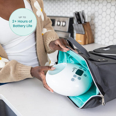 Motif Luna Double Electric Breast Pump with Battery
