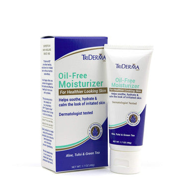 Triderma Oil Free Moisturizer Face Lotion tube 1.7 oz by TriDerma available at Diabetic Pro