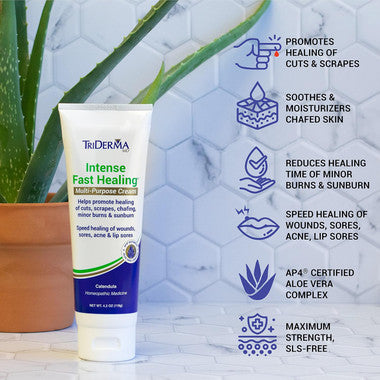 Triderma Intense Fast Healing Multi-Purpose Cream tube 4.2 oz