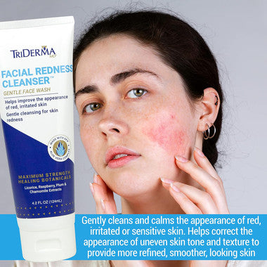 Triderma Facial Redness Cleanser tube 4.2 fl