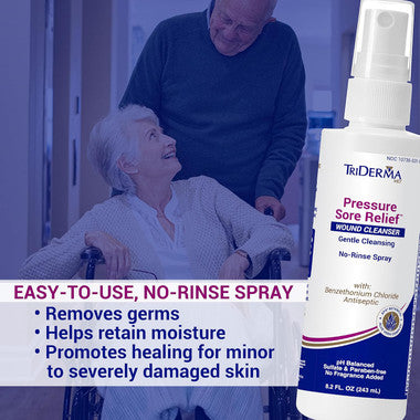 Triderma  Pressure Sore Relief Wound Cleanser