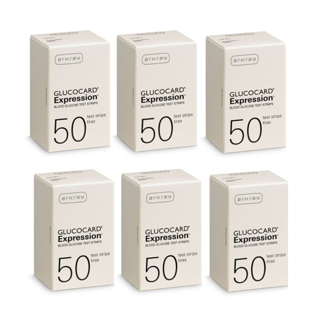 Arkray Glucocard Expression 300 Test Strips For Glucose Care