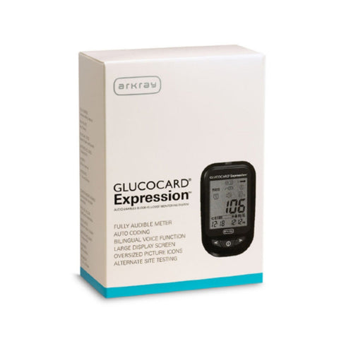 Arkray Glucocard Expression Talking Meter For Glucose Care