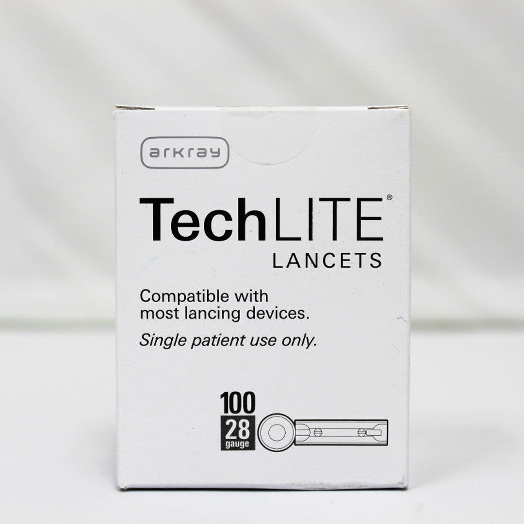 Arkray Tech LITE 100 Lancets 28G