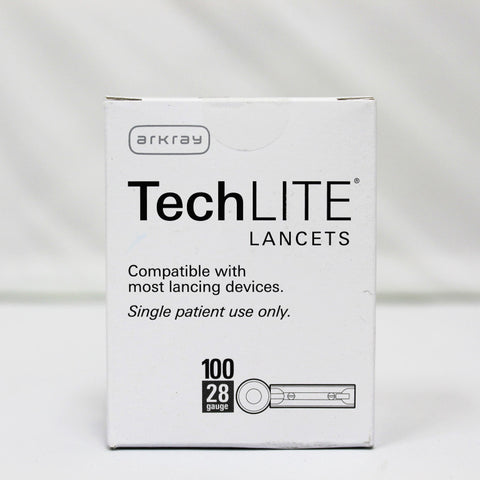 Arkray Tech LITE 100 Lancets 28G