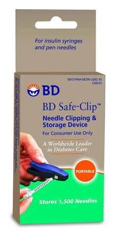 BD Safe-Clip Portable Needle Clipping Storage Device