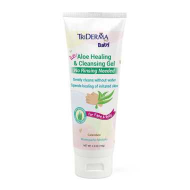TriDerma Baby Aloe Cleansing Gel for Face and Body – 4 oz & 8 oz by Diabetic Pro available at Diabetic Pro