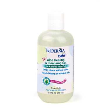 TriDerma Baby Aloe Cleansing Gel for Face and Body – 4 oz & 8 oz Diabetic Pro Skin Care