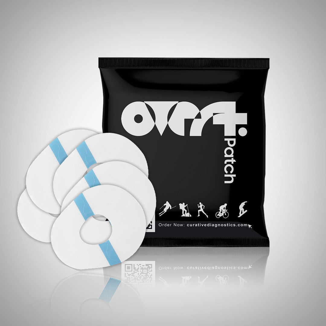 Overt Insulin Pumps, 0.8-Inch Hole, Waterproof, Breathable & Clear Patches [ 5 Pack ]