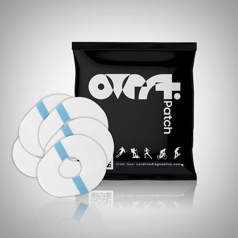 Overt Insulin Pumps, 0.8-Inch Hole, Waterproof, Breathable & Clear Patches [ 5 Pack ]