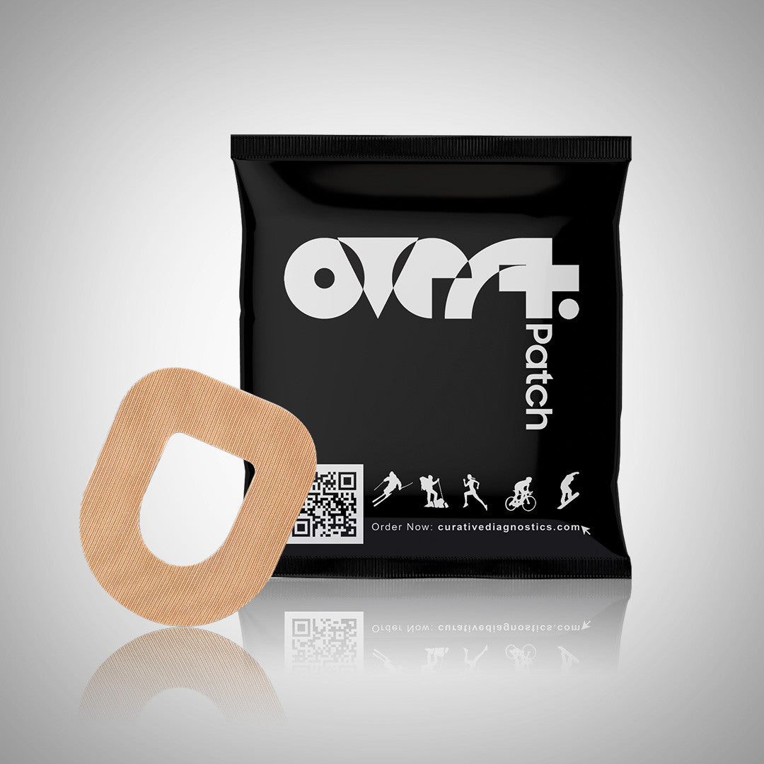 Overt Omnipod Adhesive Guards Monitoring Patch - Tan