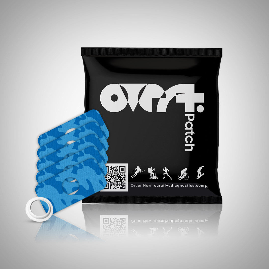 Overt Diabetic FreeStyle Libre Flexible Patches Camo Blue [5 pack]