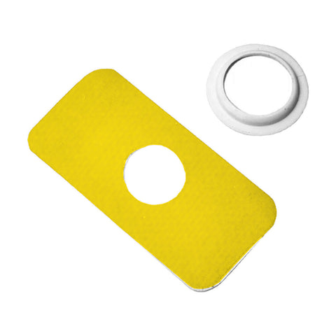 Overt Diabetic FreeStyle Libre Flexible Patches - Yellow [5 pack] By Curative Diagnostics