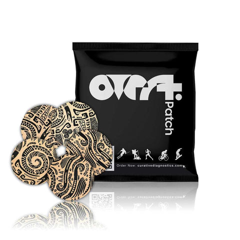 Overt Libre 3 Sensor Patch, Waterproof & Flexible CGM Patches - Tattoo style - 5 pack Diabetic Pro CGM Accessories