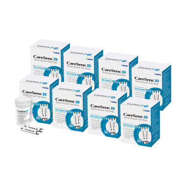 CareSens S Fit Blood Glucose Test Strips 50