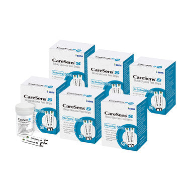 CareSens S Fit Blood Glucose Test Strips 50