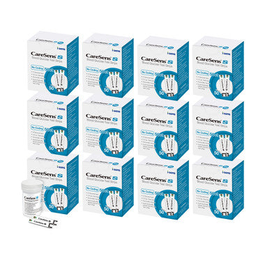 CareSens S Fit Blood Glucose Test Strips 50