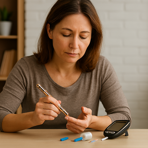 Glucose Testing Lancet pen by Curative 