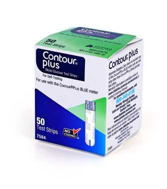 Contour Plus Blood Glucose Test Strips by Diabetic Pro available at Diabetic Pro