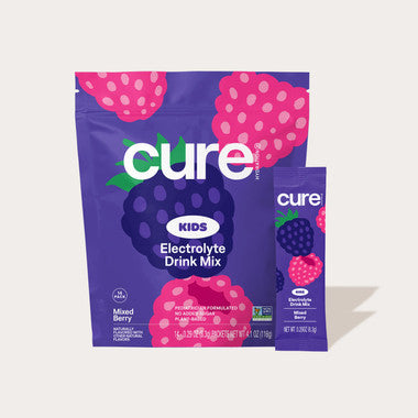 Cure Kids Mixed Berry Hydrating Electrolyte Mix 14 ct