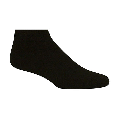 Curative Diagnostics Diabetic Socks Size 9 - 11 Ankle Set of 3 Pair Pack - Black