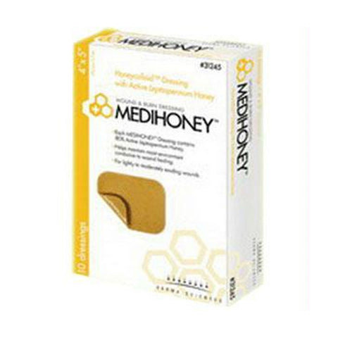 Medihoney Hydrocolloid Dressing Without Border, 2" X 2" - 10 Ct