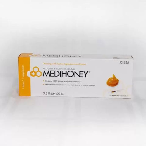 Medihoney Wound And Burn Dressing Paste 3.5 Oz. Tube