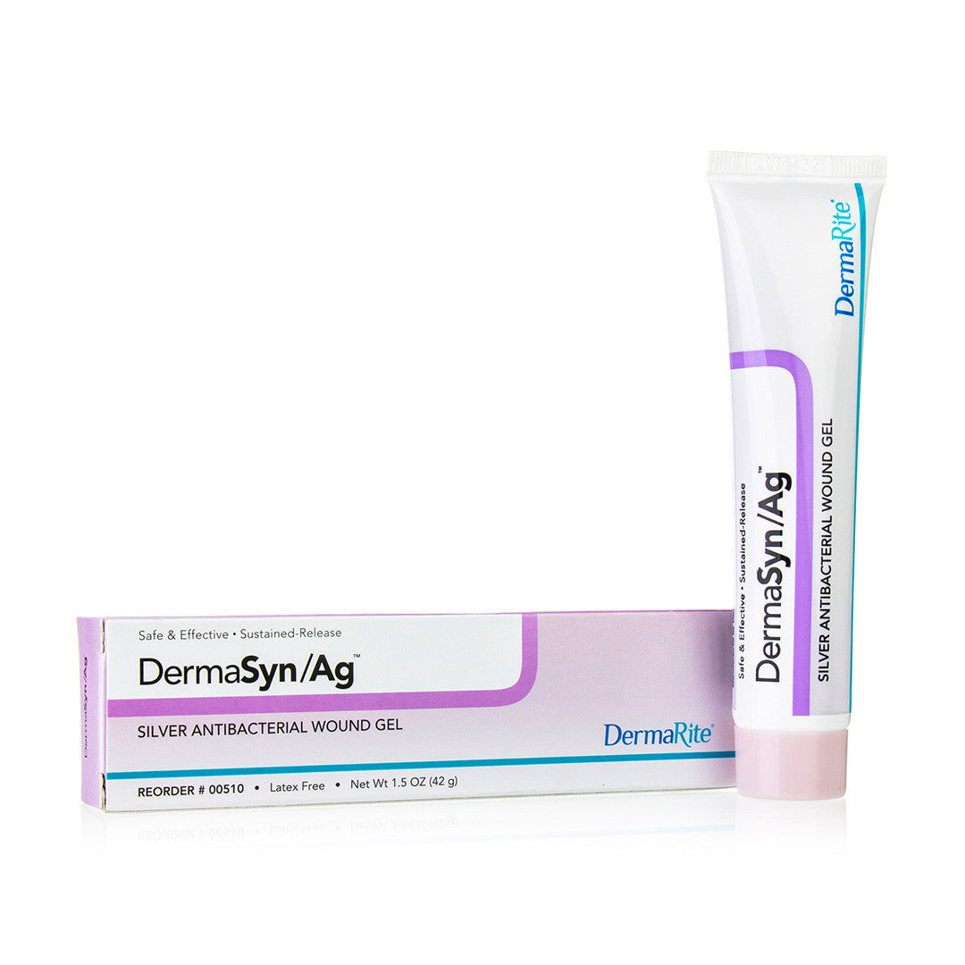 Dermasyn Ag Silver Antibacterial Wound Gel, 1.5 Oz