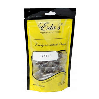 Delicious and guilt-free coffee hard candy