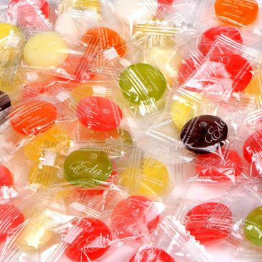 Gluten-free and kosher tropical hard candies