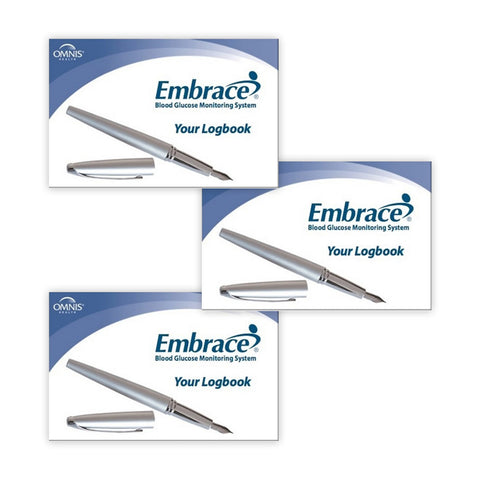 Omnis Health Embrace Logbook - 3 Pack