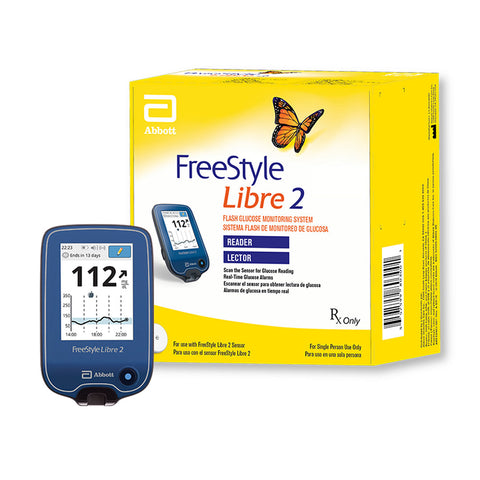 FreeStyle Libre 2 Reader with 28 Day Sensor Starter Kit - CGM