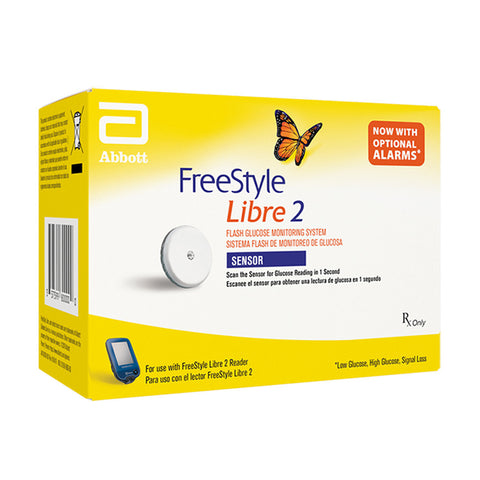 FreeStyle Libre 2 Continuous Glucose Monitoring Sensor - 14 Day  EXP