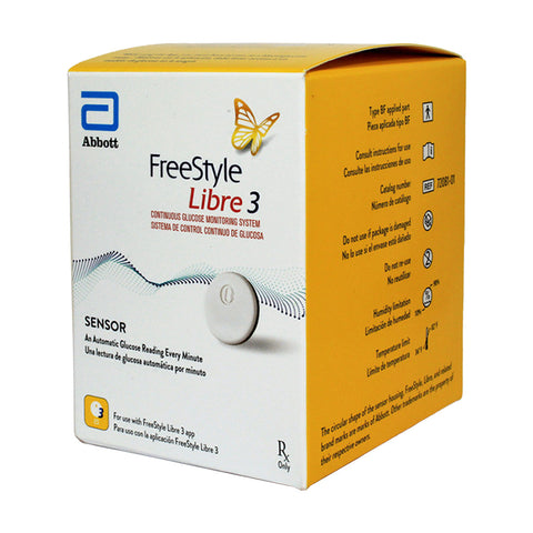 FreeStyle Libre 3 Sensor For 14 Day Monitoring - CGM