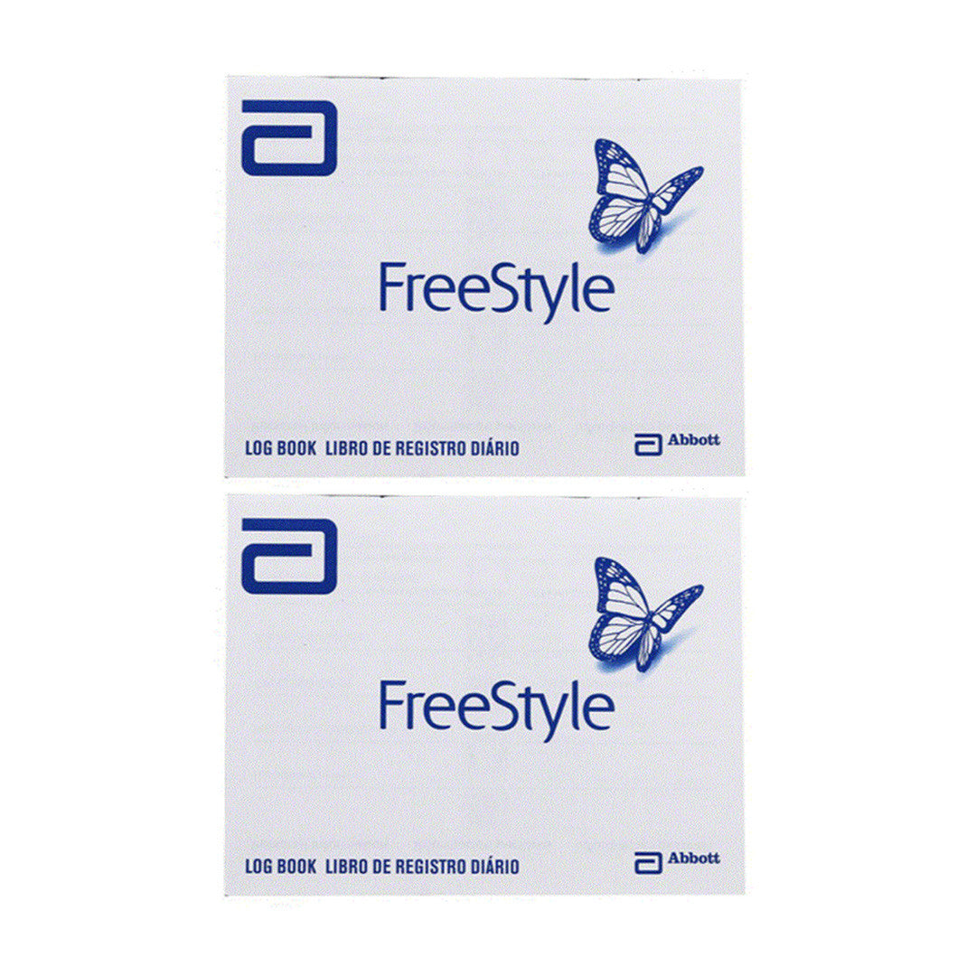 Abbott FreeStyle Log Book For Glucose Care - 2 Pack