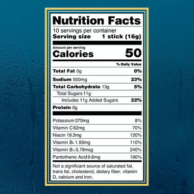 Liquid I.V. mix with essential electrolytes and B vitamins