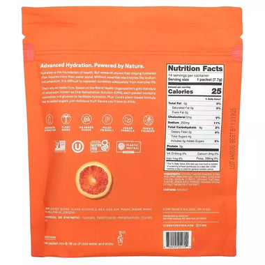Cure Blood Orange Hydrating Electrolyte Mix 14 ct