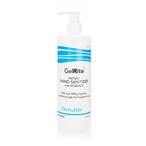 Gelrite Hand Sanitizer With Vitamin E, 16 Oz. [ 2 Pack ]