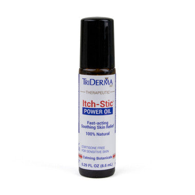 Triderma Itch-Stic Power Oil 100% Natural Roll-On Relief for Irritated Skin by TriDerma available at Diabetic Pro
