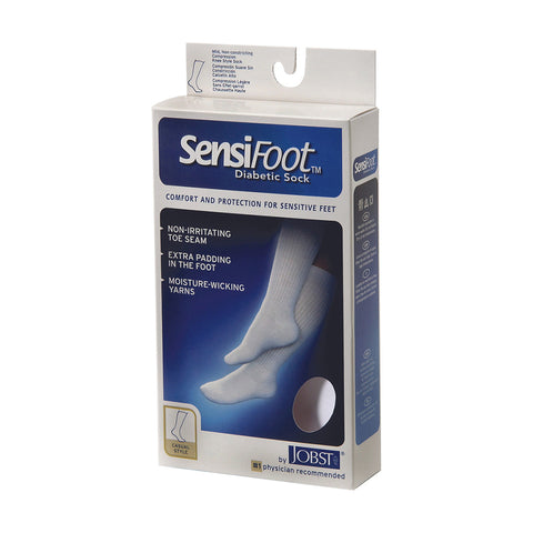 Jobst Sensifoot Knee Closed Toe Diabetic Socks - Unisex