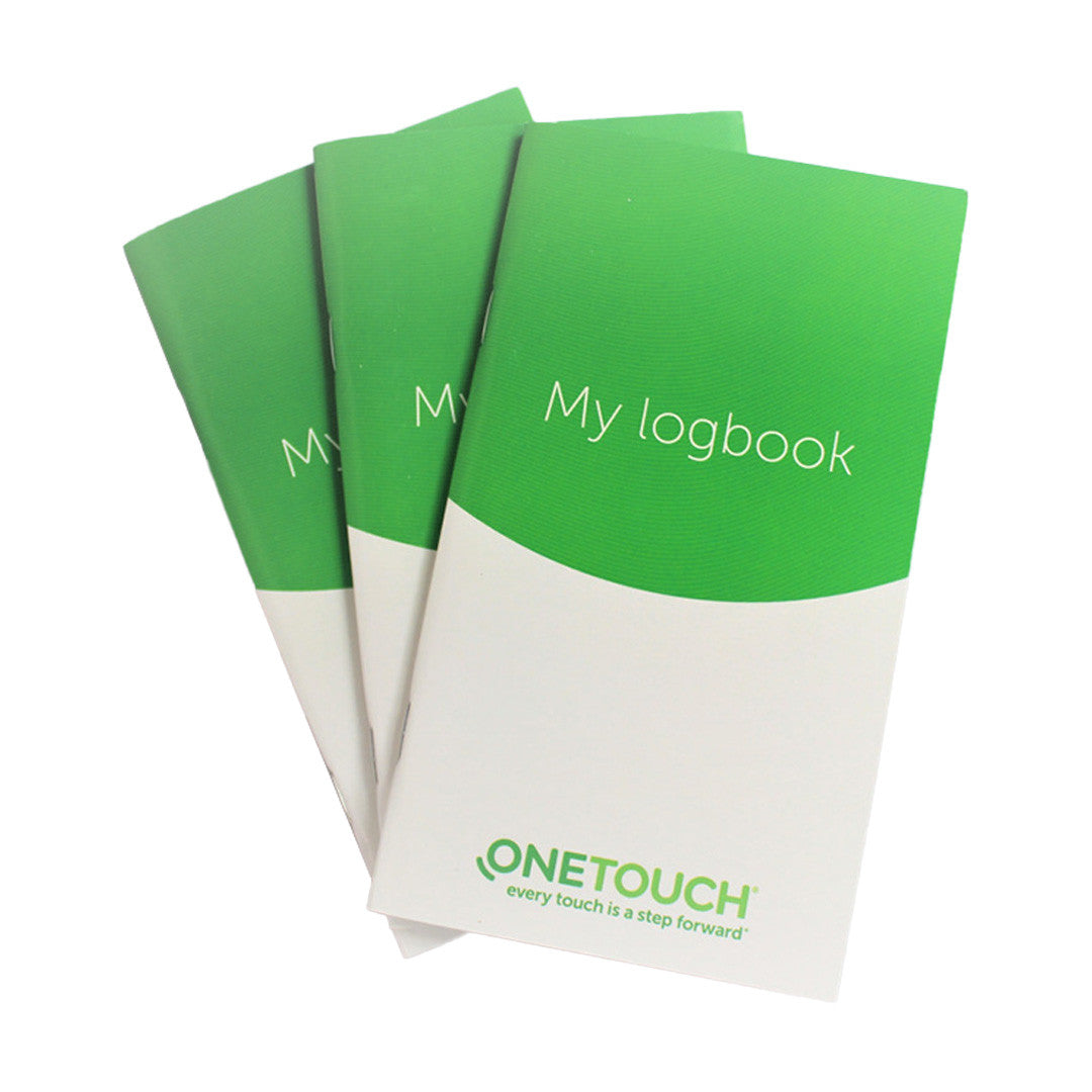 OneTouch Log book By Lifescan - 3 Pack