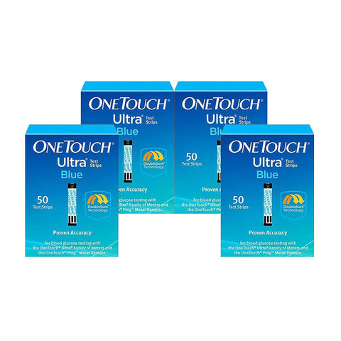 OneTouch Ultra Blue 200 Test Strips Strips For Glucose Care