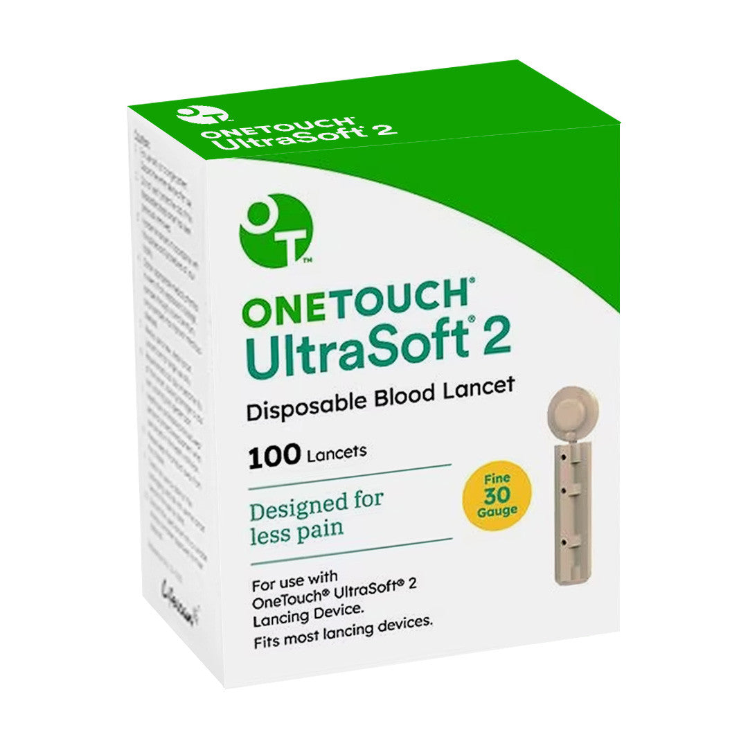 OneTouch Ultra Soft Lancets 100/box For Glucose Care