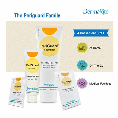 Periguard Ointment Skin Protectant With Vitamin A, D, E, Aloe Vera And Zinc, 7 Oz