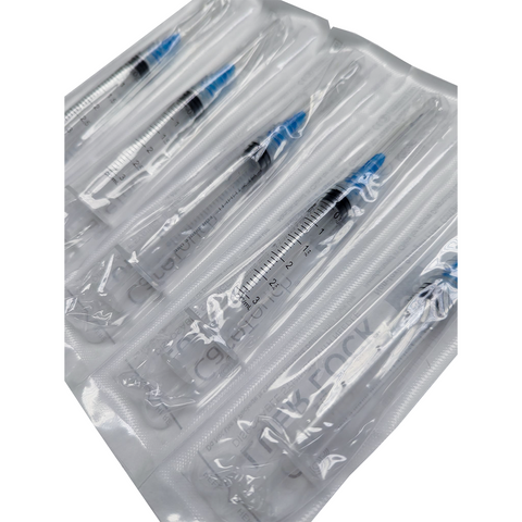 Care Touch Syringes Luer Lock with Needles, 3ml 25G - 1" #CTSLN251 (25 ct)