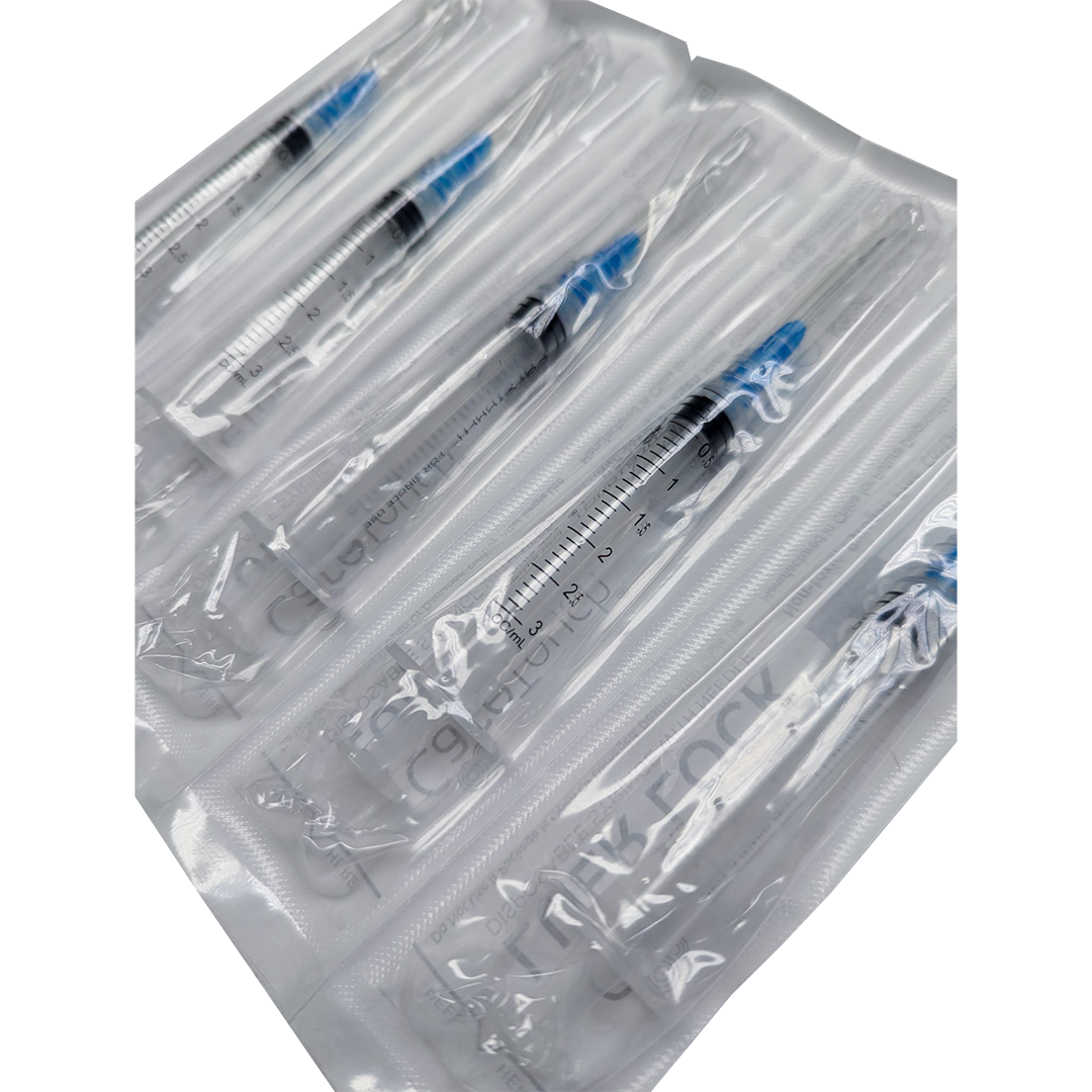 Care Touch Syringes Luer Lock with Needles, 3ml 23G - 1" #CTSLN231 (25 Ct)